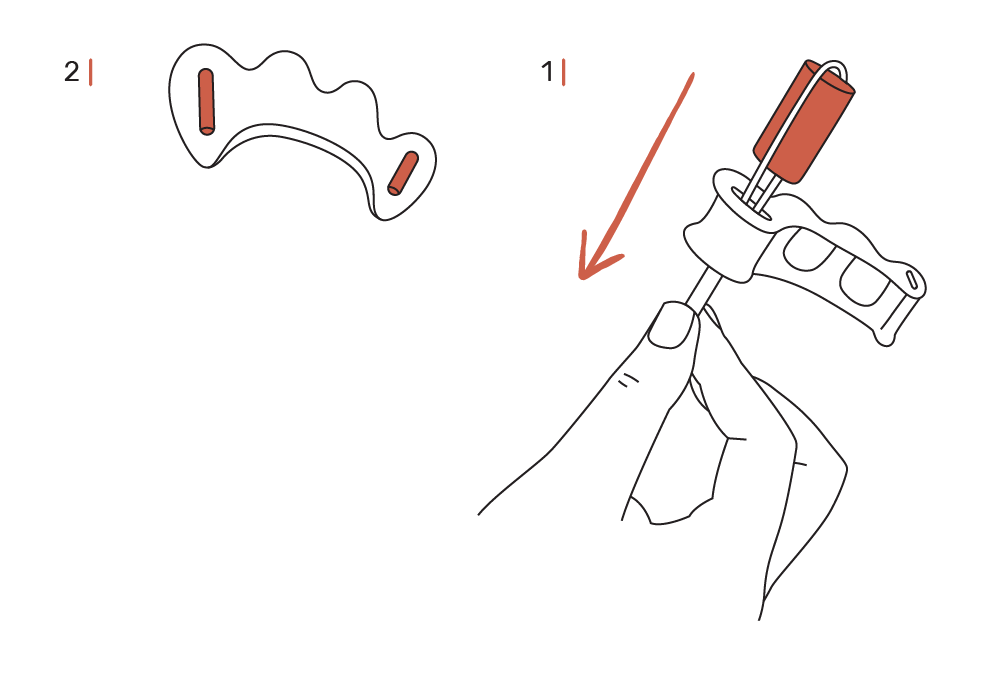 מפרידי בהונות ואופן השימוש בהם