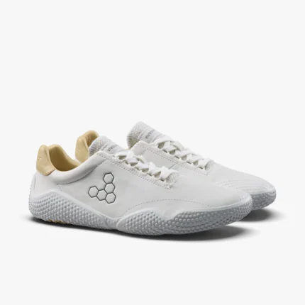 VIVOBAREFOOT MOTUS STUDIO SNEAKER LEATHER MEN'S - BRIGHT WHITE, 47