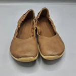 VIVOBAREFOOT PRIMUS ASANA YIN BALLERINA LEATHER 40 חום נשים